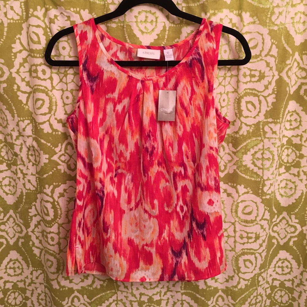 🆕 Chico’s Artesian Pop Mia Tank